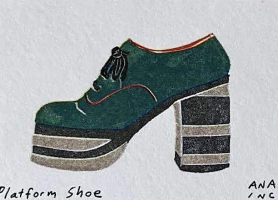 Platform Shoe, an Ana Inciardi mini print
