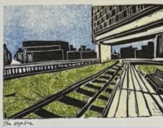 The Highline, an Ana Inciardi mini print