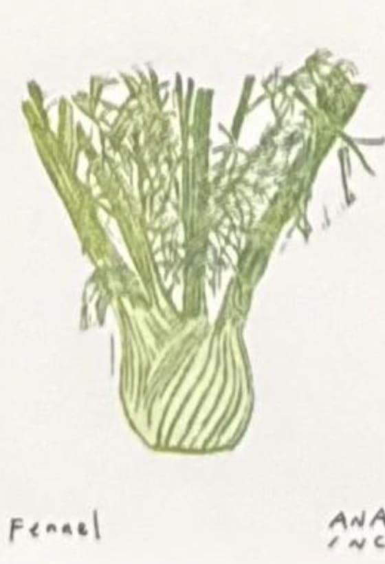 Fennel, an Ana Inciardi mini print