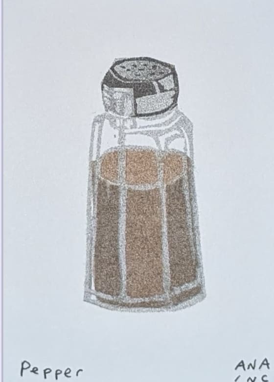 Pepper, an Ana Inciardi mini print