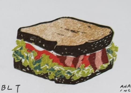 BLT, an Ana Inciardi mini print