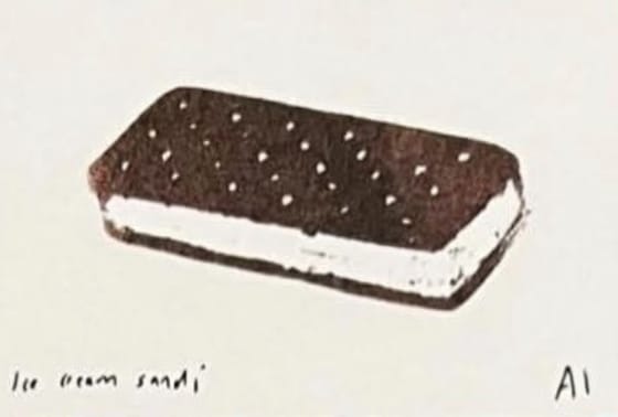 Ice Cream Sandi, an Ana Inciardi mini print