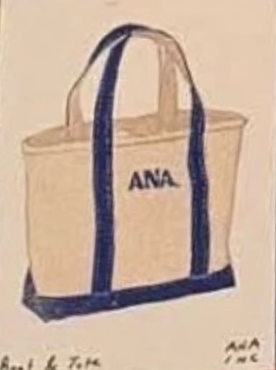 Boat & Tote, an Ana Inciardi mini print