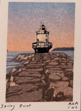 Spring Point, an Ana Inciardi mini print