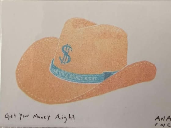 Get Your Money Right, an Ana Inciardi mini print