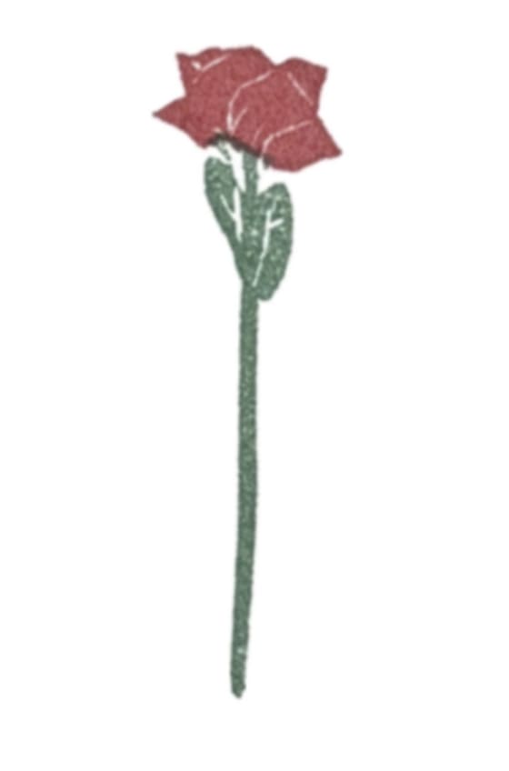 Flower #12 - Open Rose, a Bright Side Prints mini print