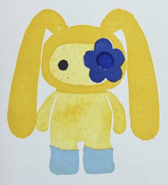 Juju #14 - Spot, a Bright Side Prints mini print