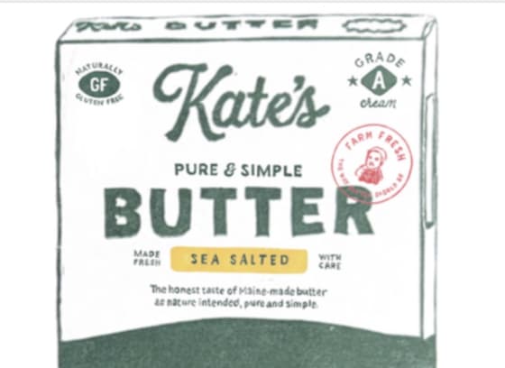 Kate's Butter, a Bright Side Prints mini print