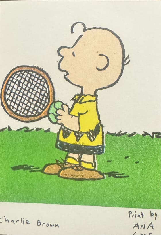 Charlie Brown, an Ana Inciardi mini print