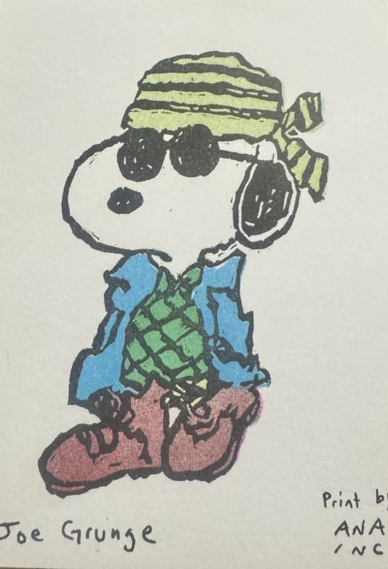 Joe Grunge, an Ana Inciardi mini print