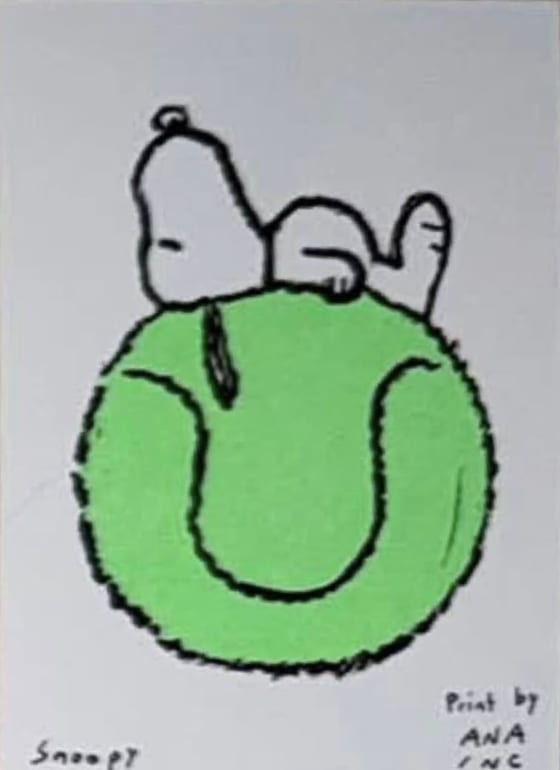 Snoopy (ball), an Ana Inciardi mini print