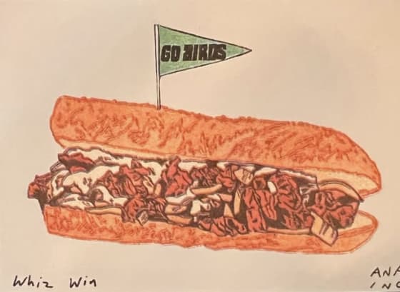 Whiz Win, an Ana Inciardi mini print