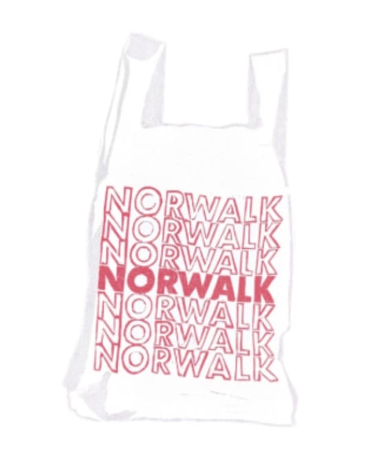 Norwalk Bag, a Bright Side Prints mini print