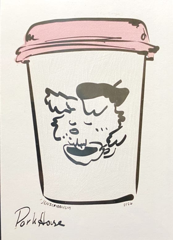 Parkhouse, a Jen Scribbles mini print