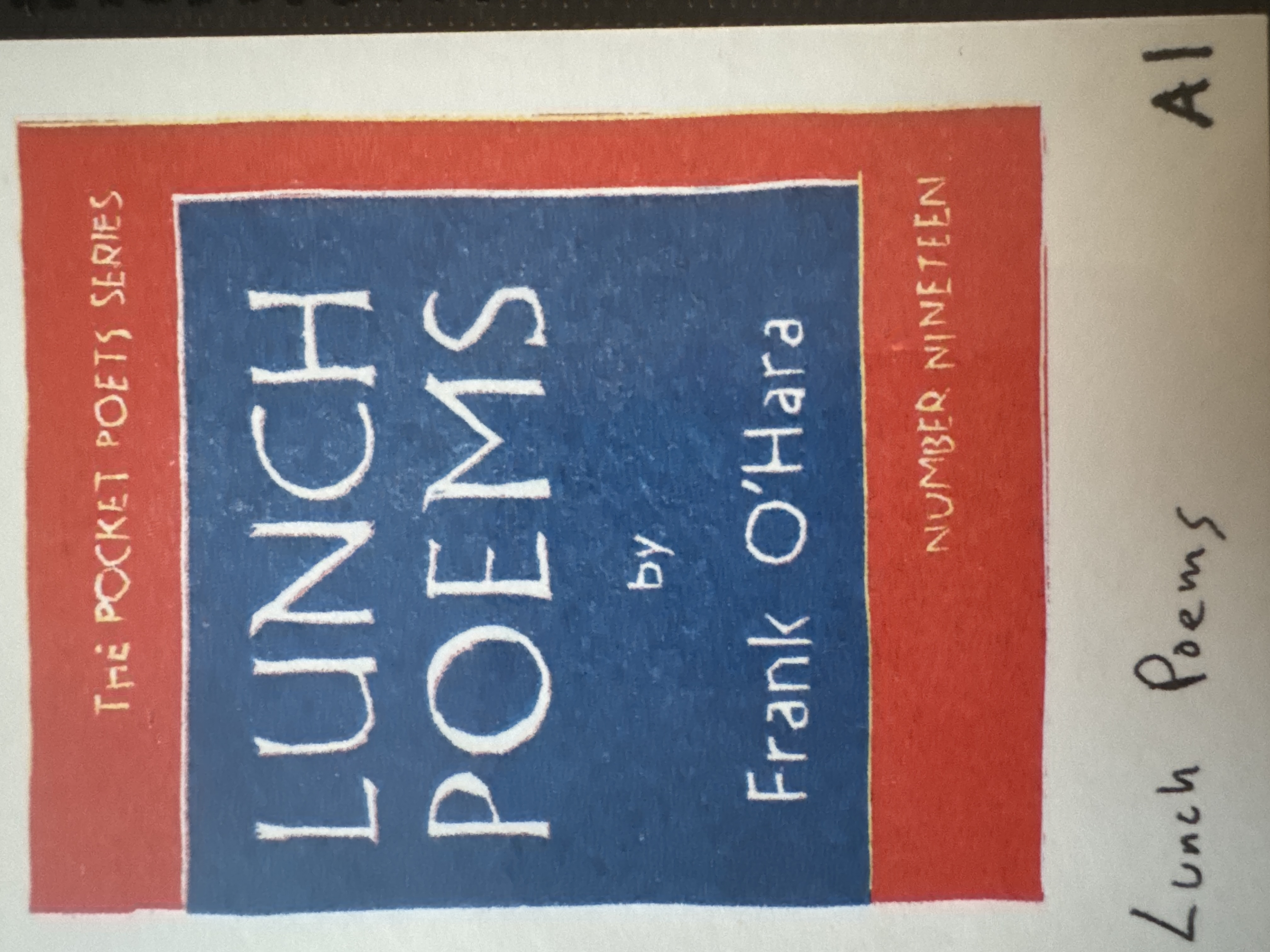 Lunch Poems