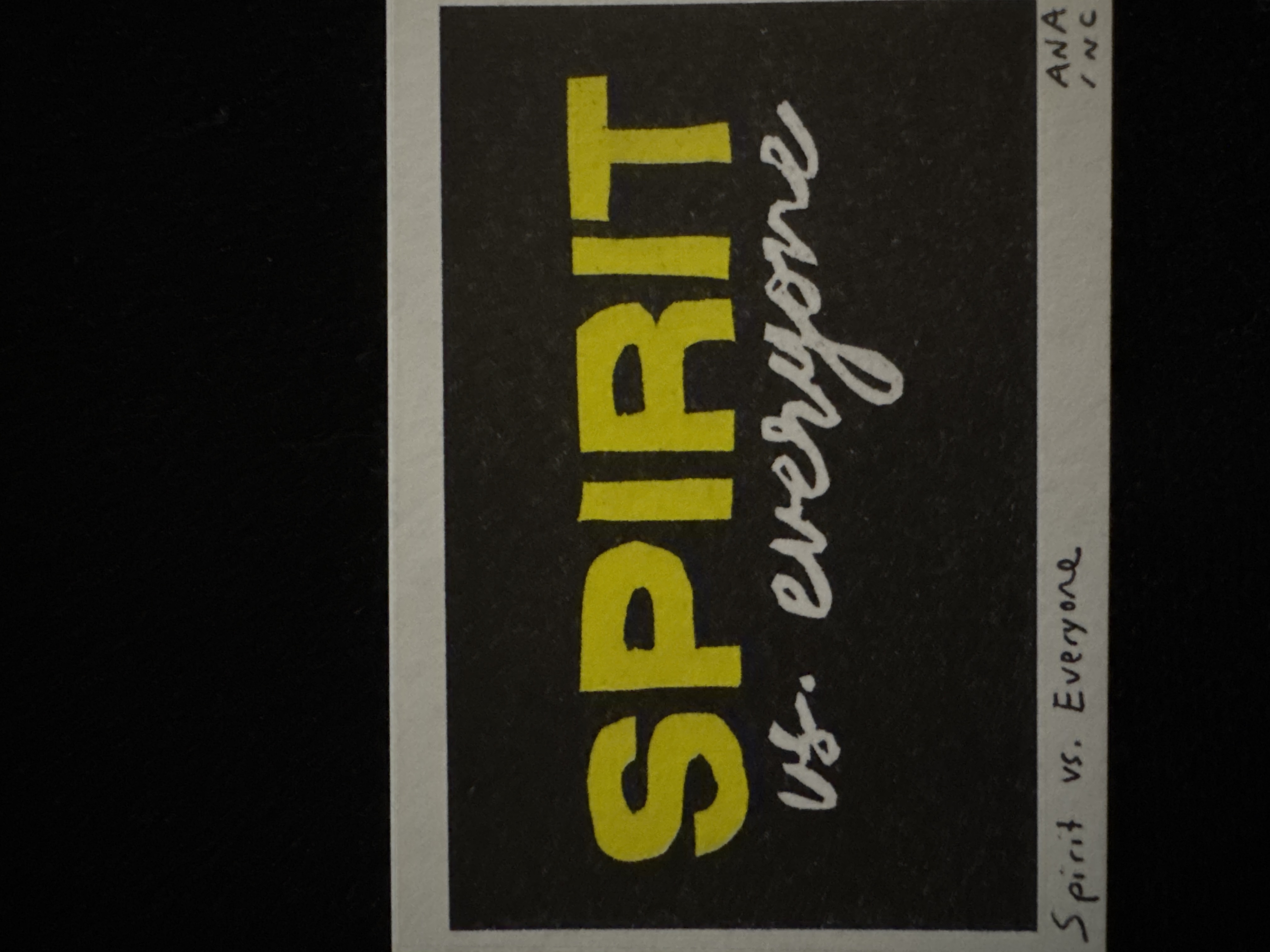 Spirit vs. Everyone