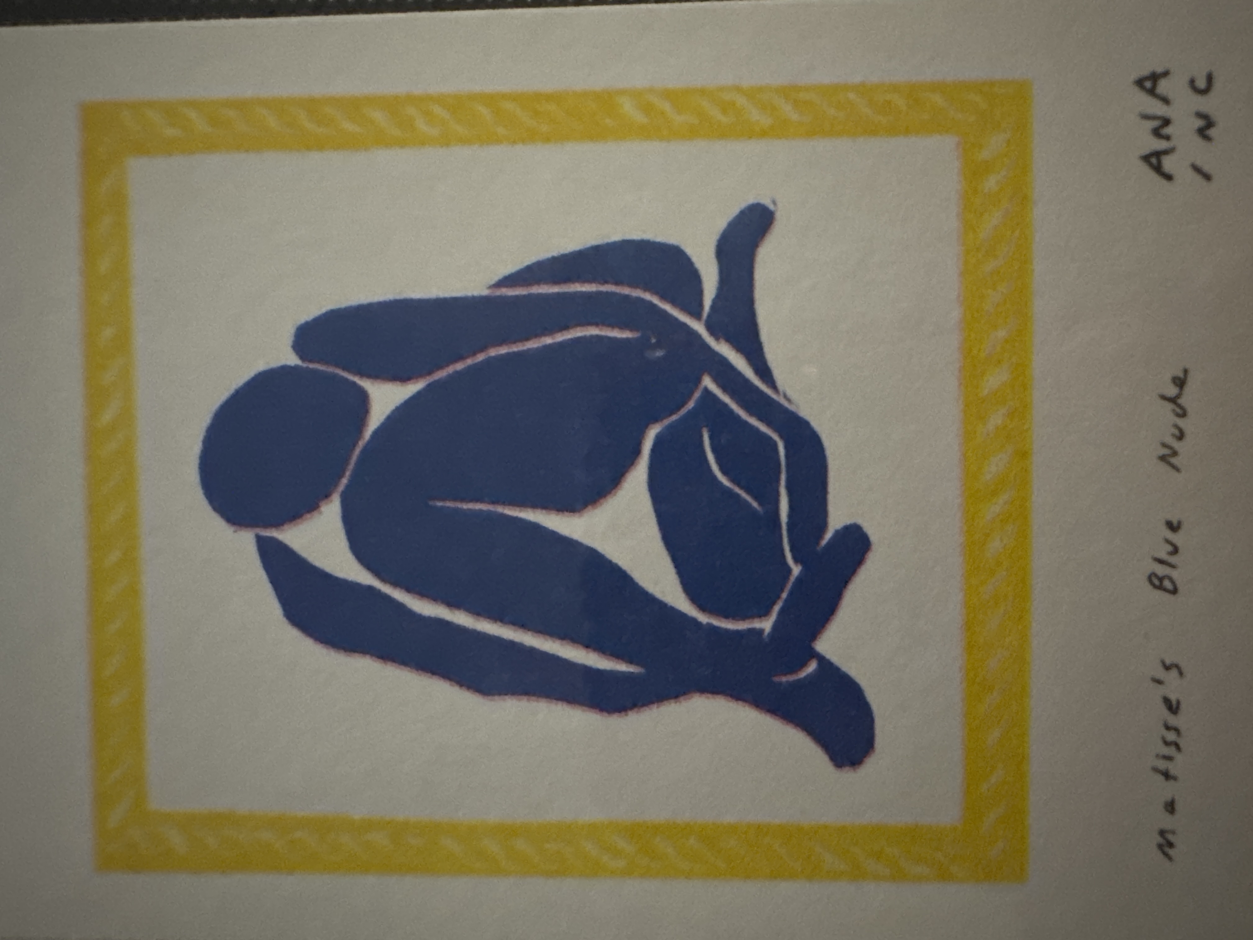 Matisse's Blue Nude
