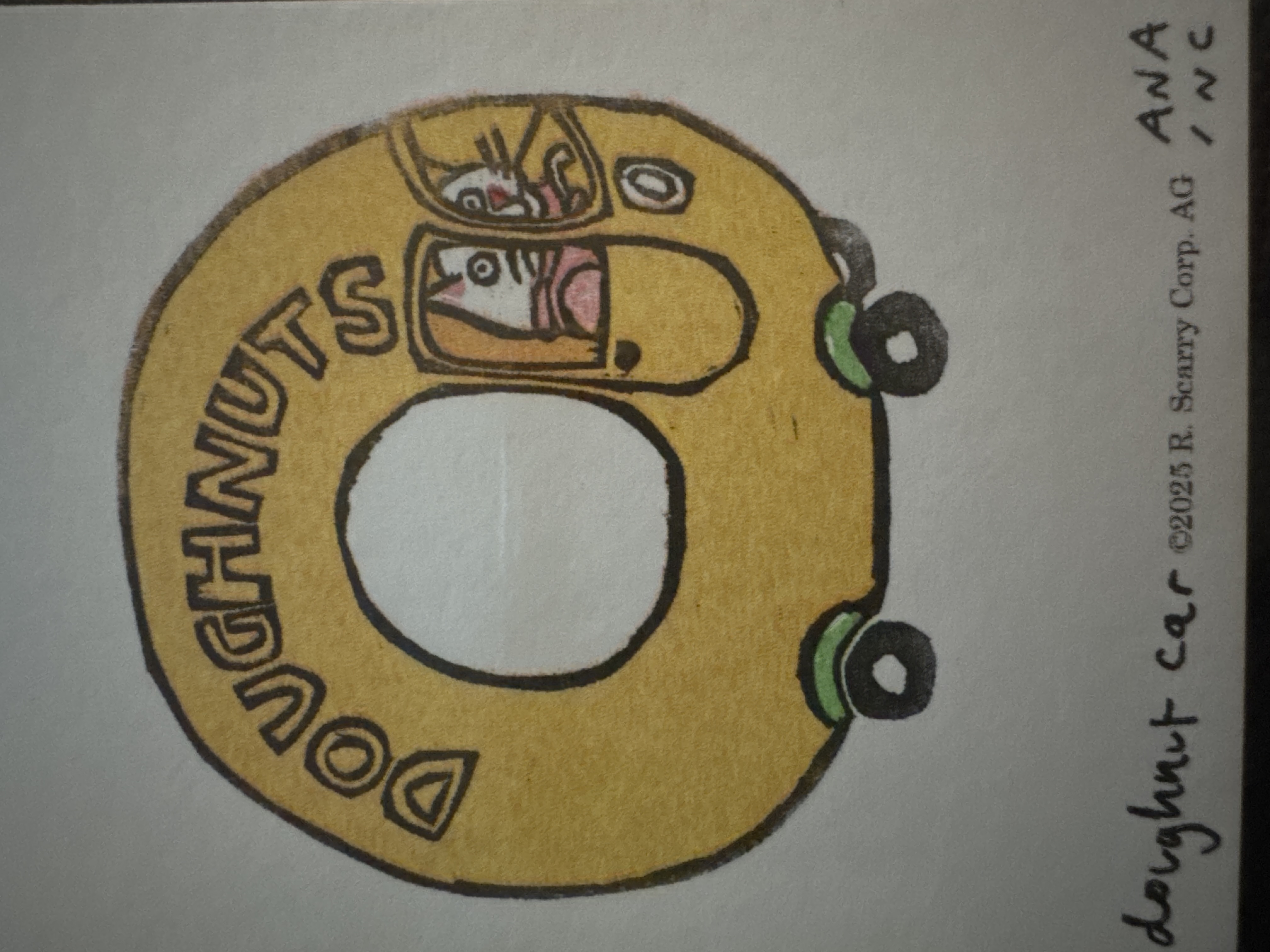 Doughnut Car