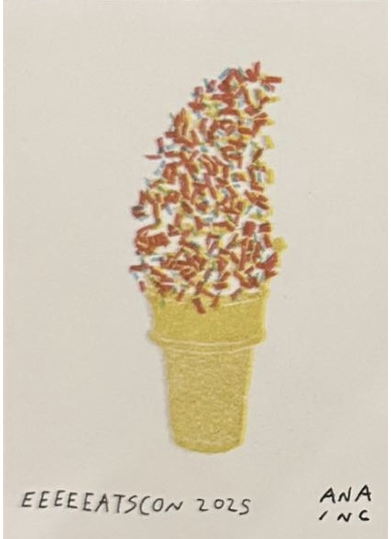 EEEEEATSCON 2025 (Ice Cream w/Sprinkles)