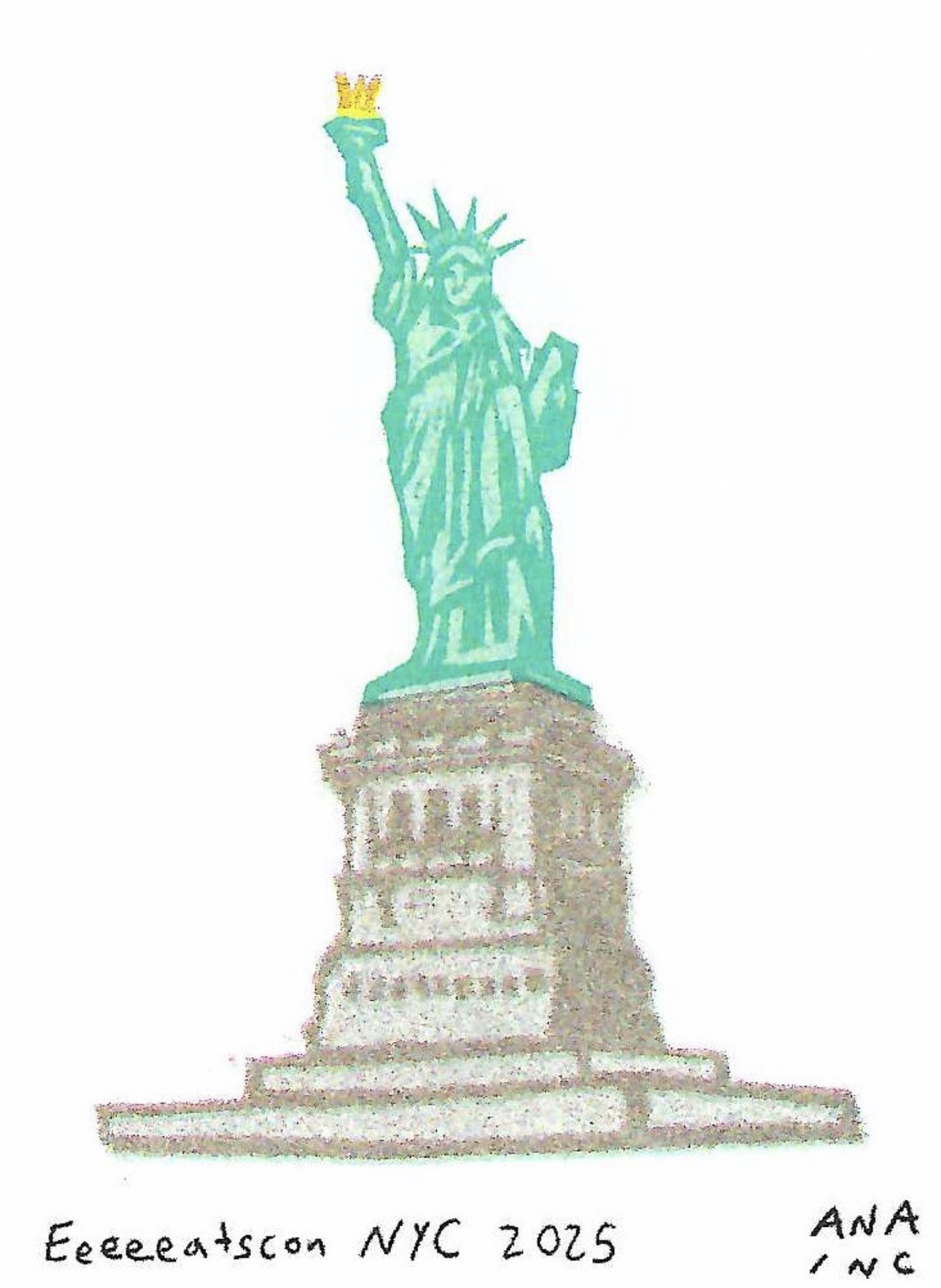 EEEEEATSCON 2025 (Statue of Liberty)