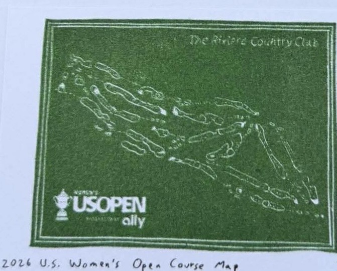 2026 U.S. Women's Open Course Map