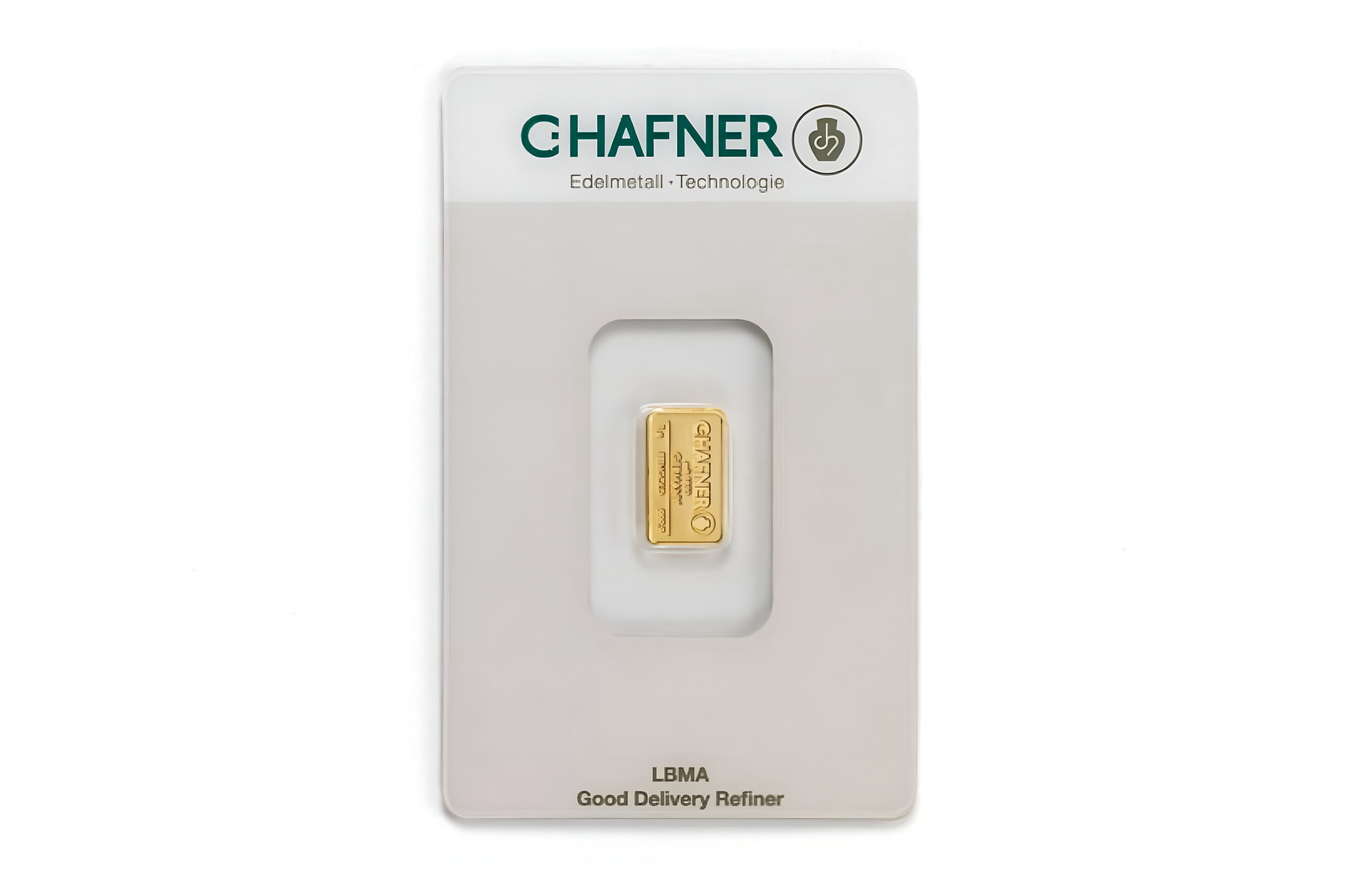1g Gold Bar C. Hafner Minted