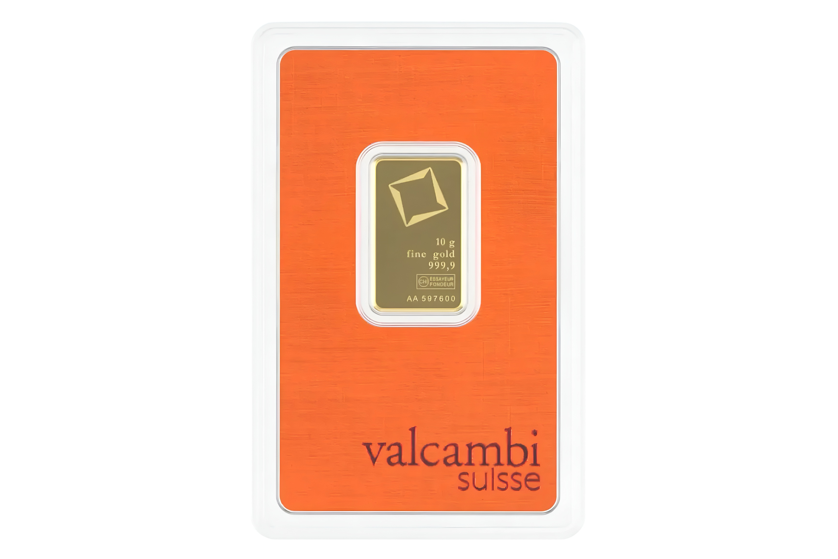 10g Gold Bar Valcambi