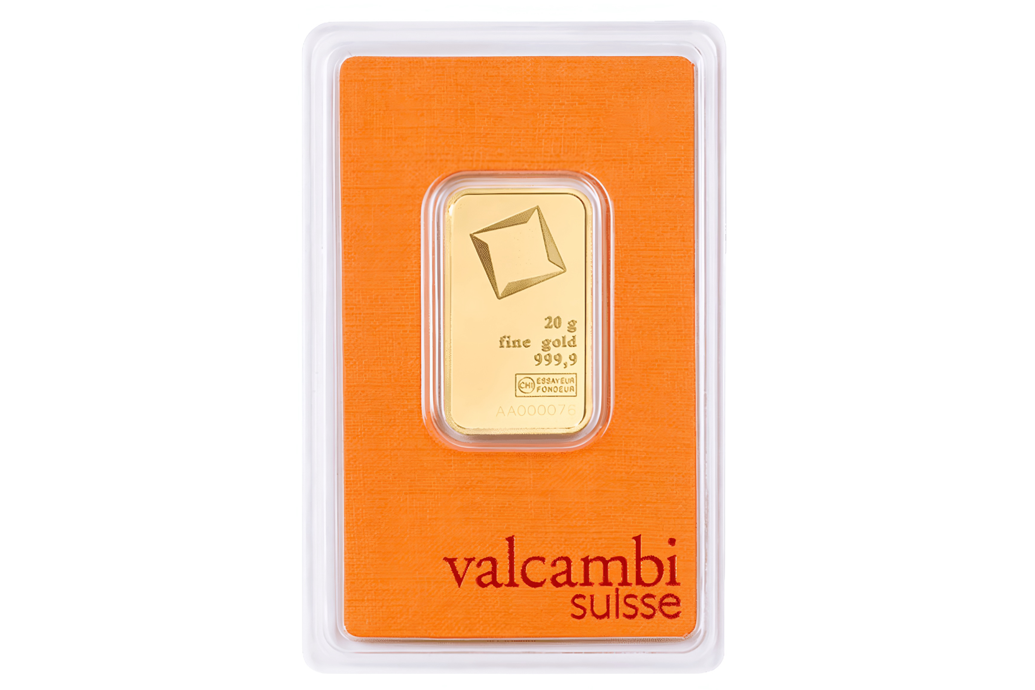 20g Gold Bar Valcambi