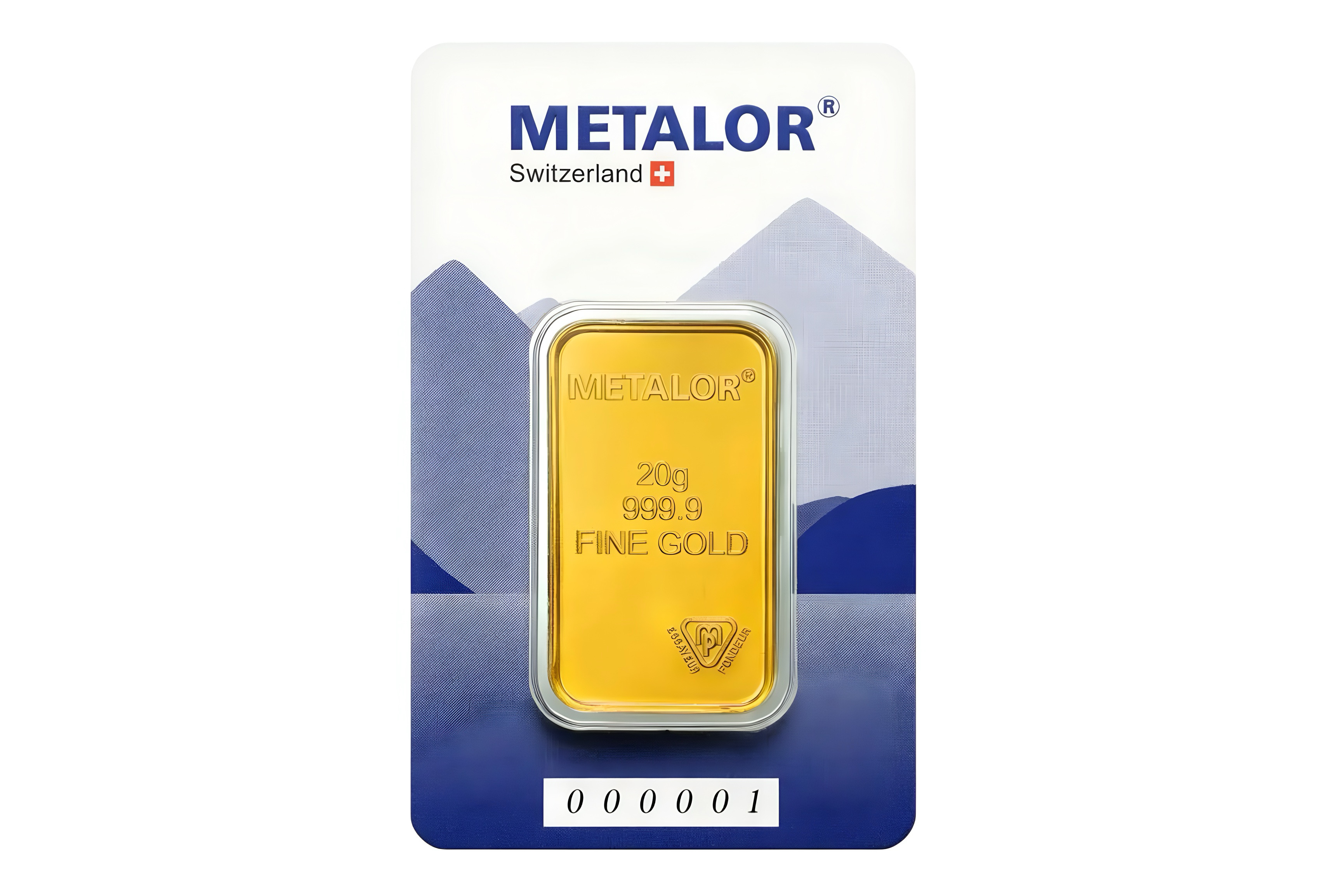 20g Gold Bar Metalor
