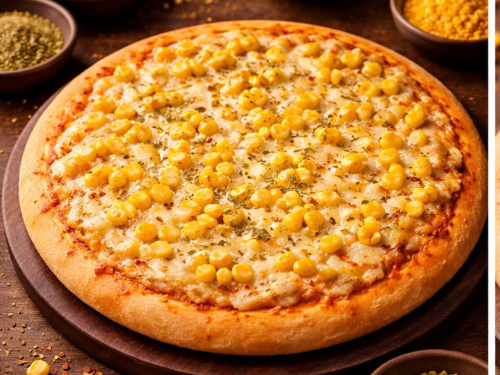 Cheese Corn Pizza (medium)