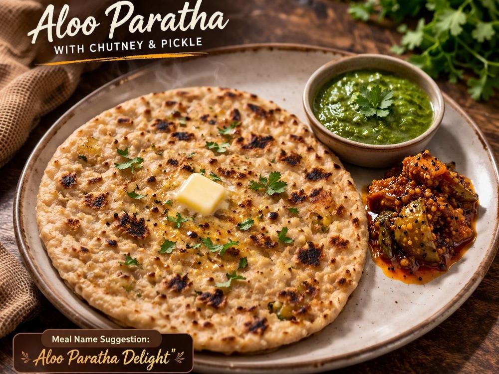 Aloo Paratha Delight