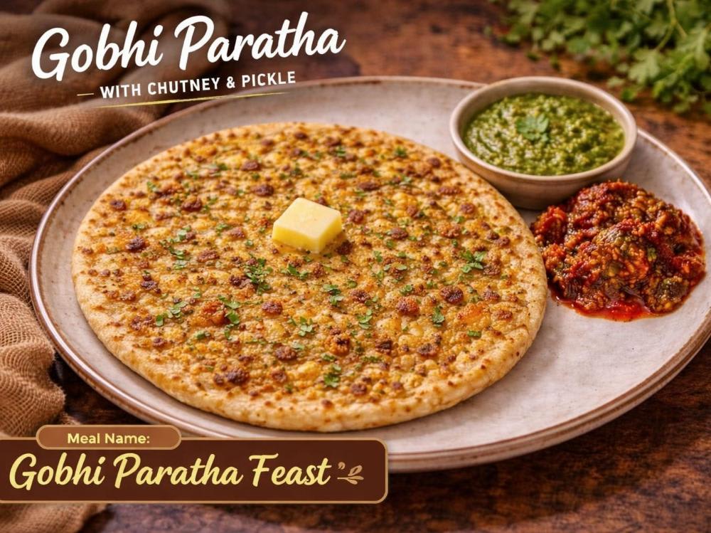 Gobi Paratha Feast