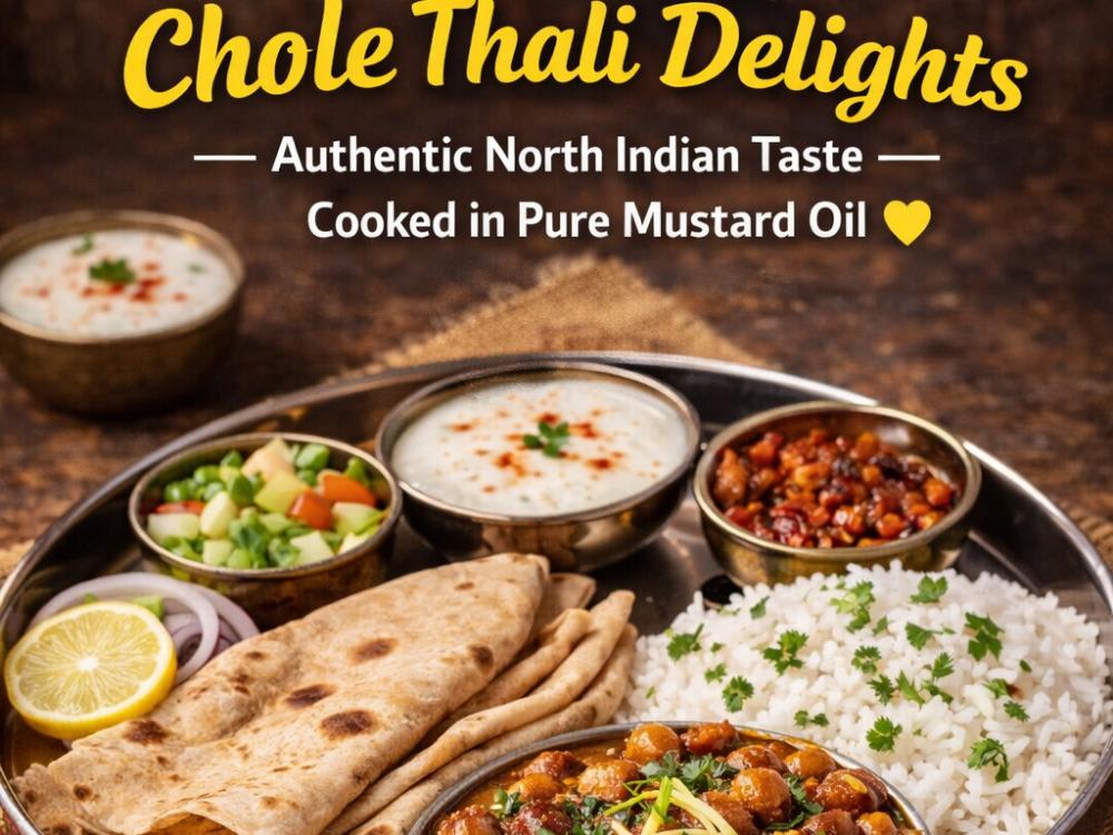 Chole Thali Delights
