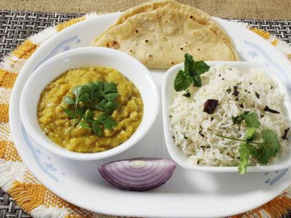 Dal Roti Rice