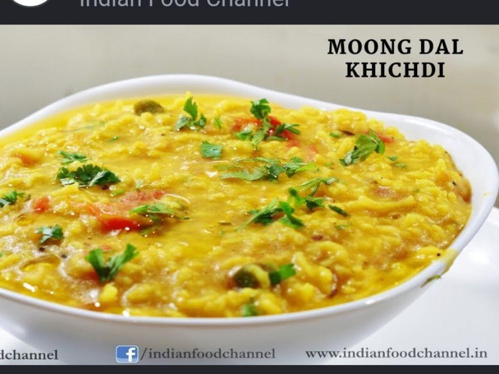 Mung Daal Khichdi Raita