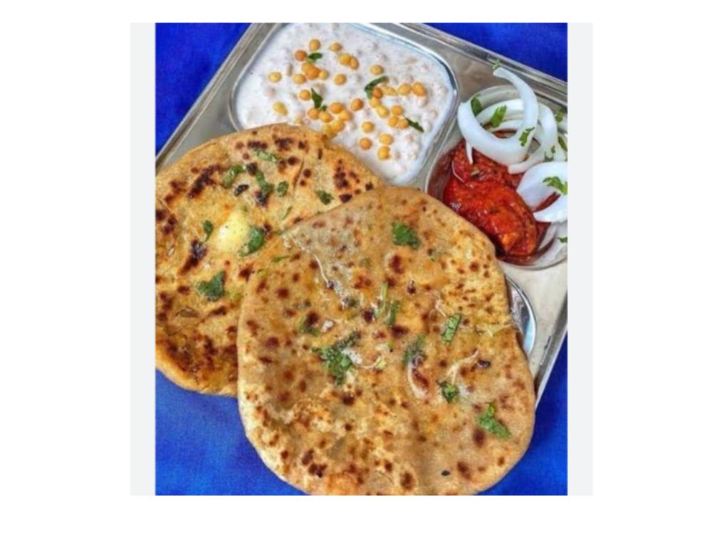 Aalu ke paraathe 4 Bundi ka rayta aam Achar