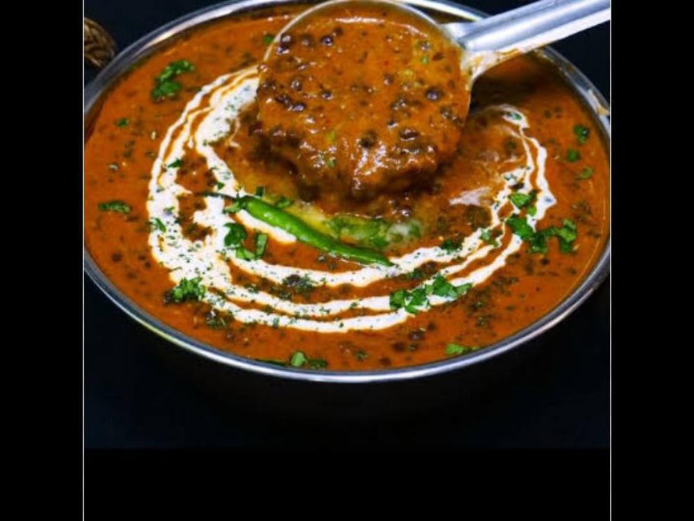 Dal makhani roti salad fried rice
