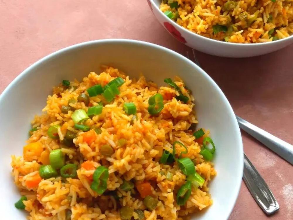 Jeera rice with dahi