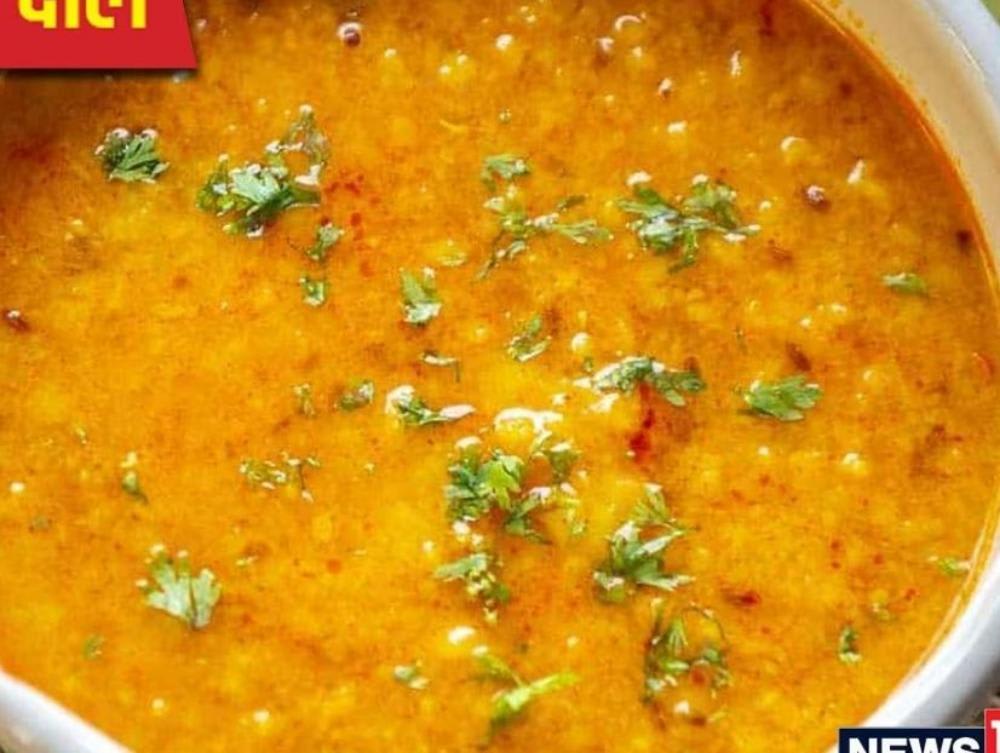 Arhar ki daal chawal roti salad