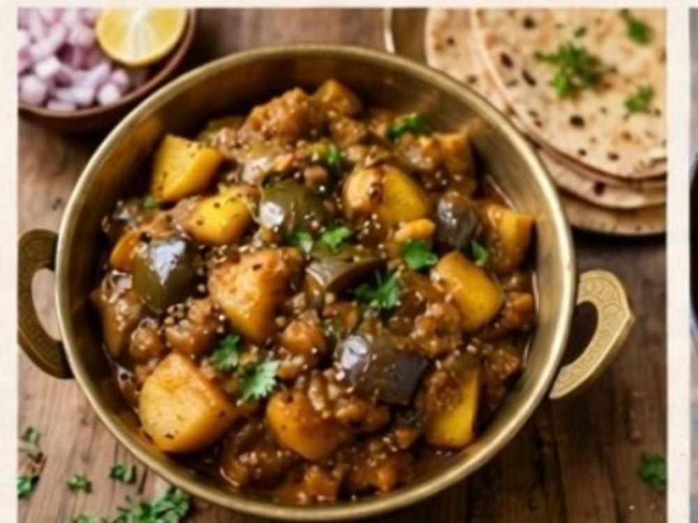Baingan aalu ki sabji