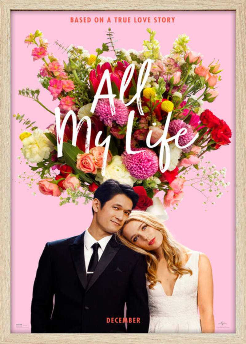 All My Life (2021) Framed Movie Poster Print