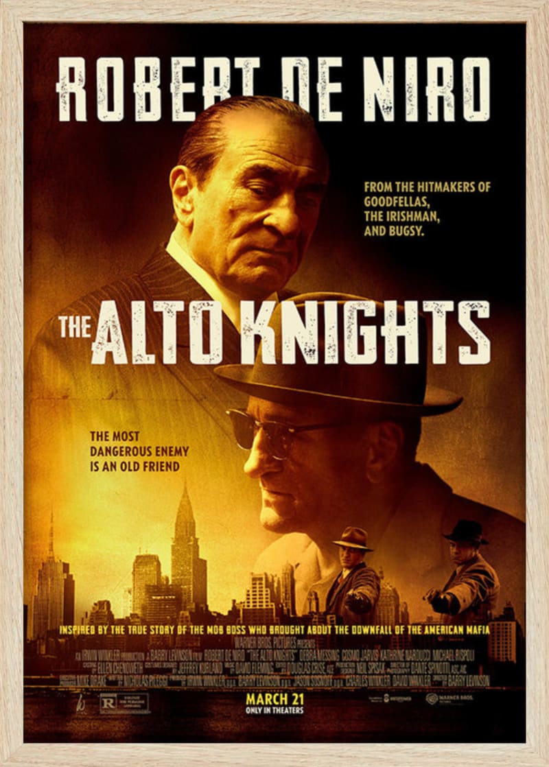 Alto Knights (2025) Framed Movie Poster Print