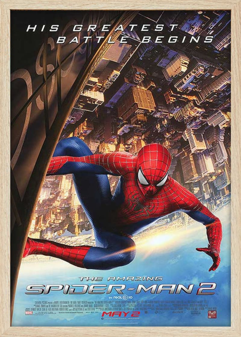 Amazing Spider-Man 2 (2014) Framed Movie Poster Print