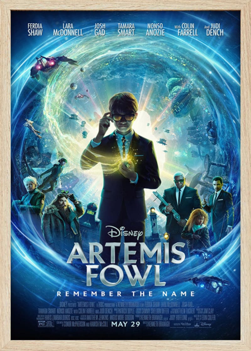 Artemis Fowl (2020) Framed Movie Poster Print