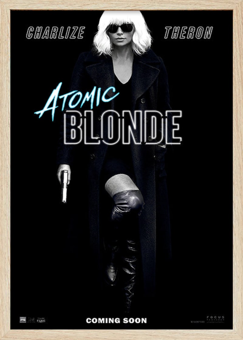 Atomic Blonde (2017) Framed Movie Poster Print