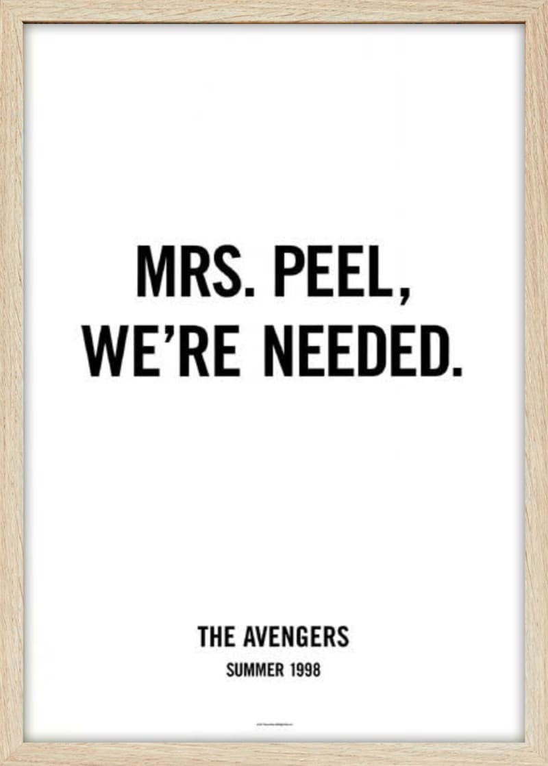 Avengers (1998) Framed Movie Poster Print
