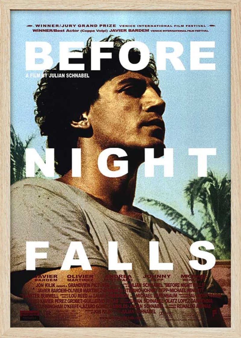 Before Night Falls (2000) Framed Movie Poster Print
