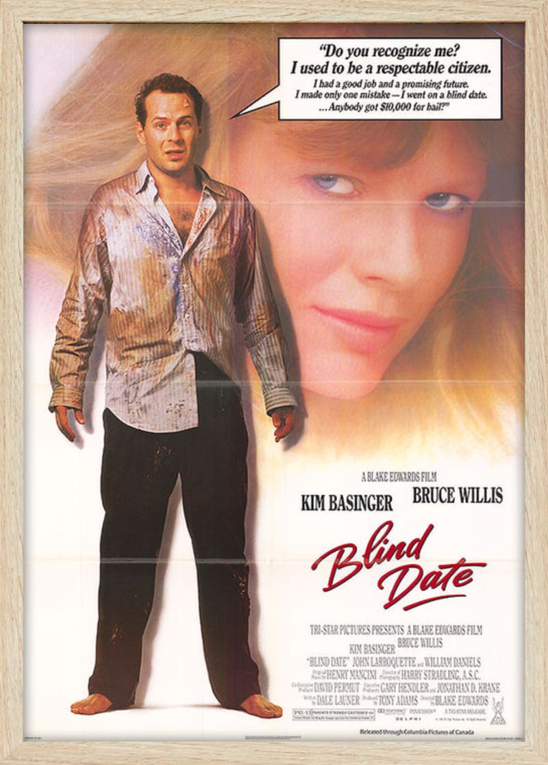 Blind Date (1987) Framed Movie Poster Print