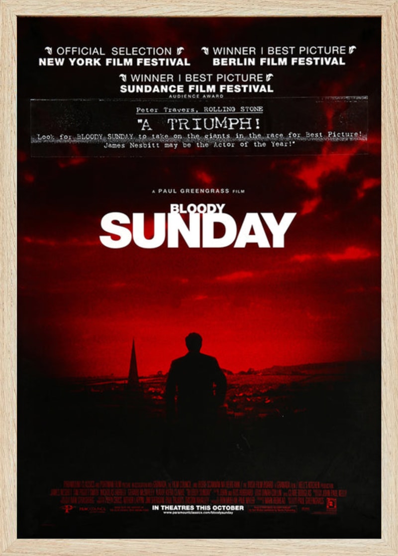 Bloody Sunday (2002) Framed Movie Poster Print