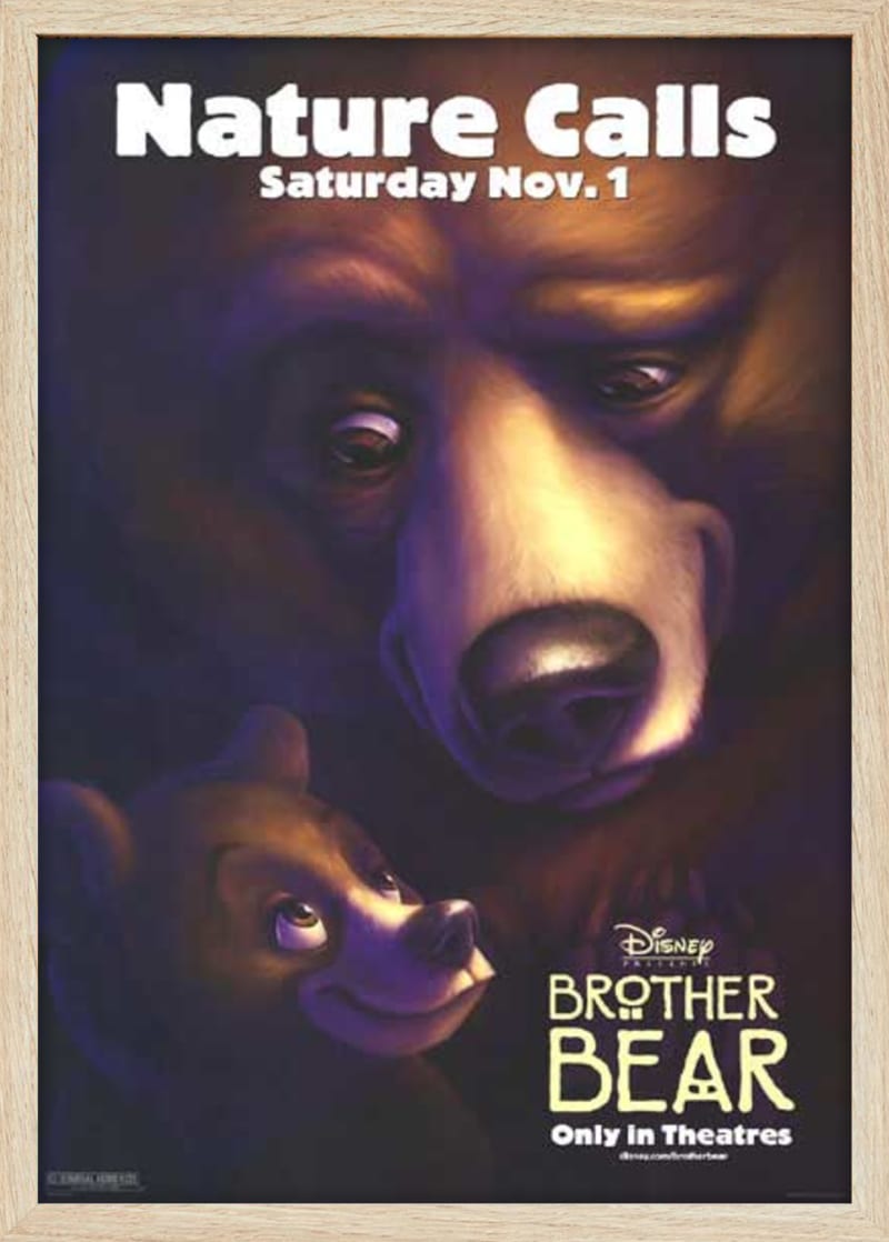 Brother Bear (2003) Framed Movie Poster Print